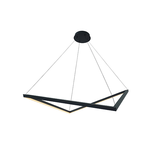 EUROLUX P1374 TREZ BLACK LED PENDANT