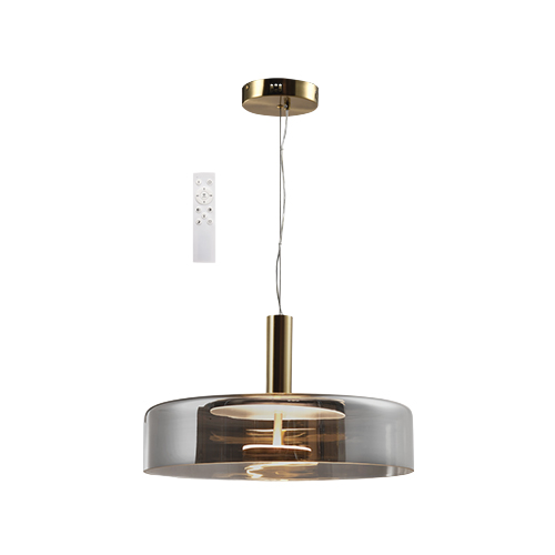 BRIGHT STAR PEN438 CCT SMOKE PENDANT