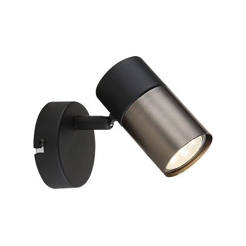 BRIGHT STAR S422/1 BLACK SPOTLIGHT