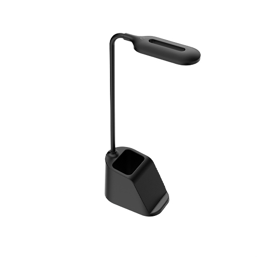 BRIGHT STAR TL824 BLACK WIRELESS CHARGING LED DESK LAMP