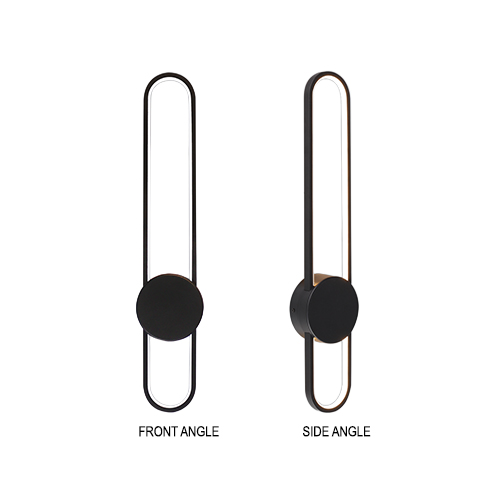 BRIGHT STAR WB349 BLACK WALL LIGHT - Image 2