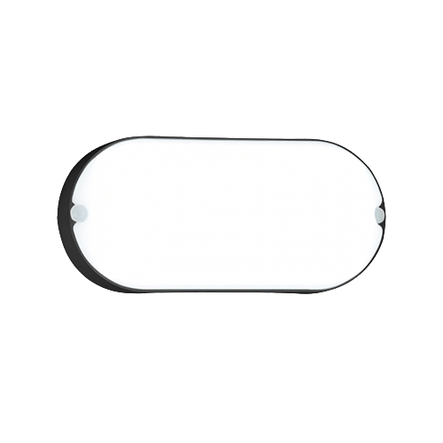 BRIGHT STAR BH135 WHITE OVAL LED PVC BULKHEAD