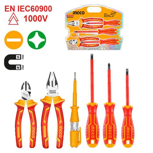 INGCO HKIST3061 INSULATED HAND TOOL SET
