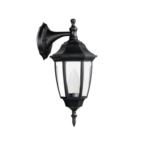 BRIGHT STAR L340 BLACK WALL LANTERN