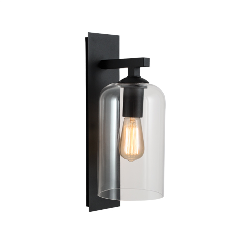 BRIGHT STAR L509 BLACK WALL LANTERN