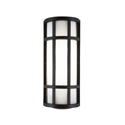 BRIGHT STAR L512 BLACK ALUMIUN WALL LANTERN