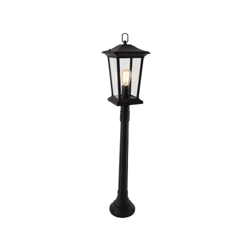 BRIGHT STAR L515 BLACK ALUMINIUM WALL LANTERN