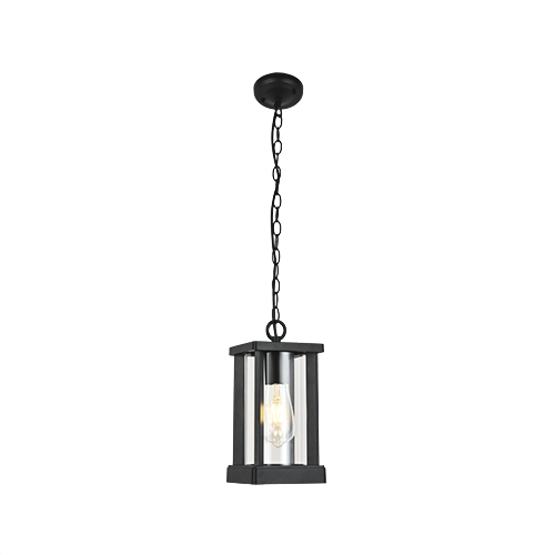 BRIGHT STAR L575 BLACK ALUMINIUM HANGING LANTERN