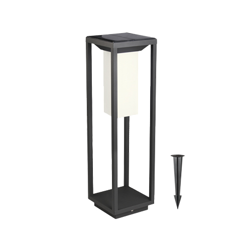 BRIGHT STAR LS021 MATT BLACK SOLAR WALL LIGHT