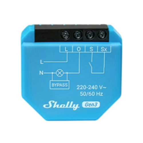 SHELLY 1L GEN3 SMART SWITCH
