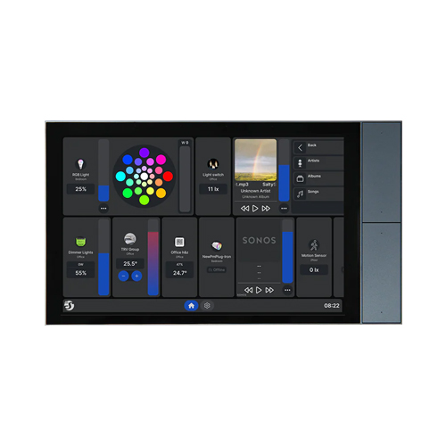 SHELLY WALL DISPLAY XL CONTROL PANEL - BLACK