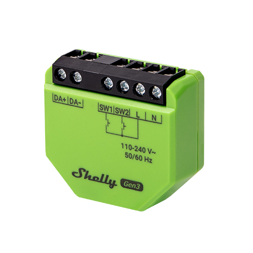 SHELLY DALI GEN3 DIMMER SWITCH