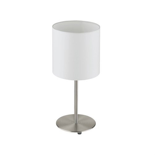EUROLUX T572 PASTERI SATIN CHROME TABLE LAMP