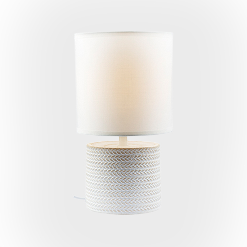 EUROLUX T647W VALENCIA WHITE TABLE LAMP