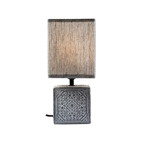 EUROLUX T648B MADERIA BLACK & GREY TABLE LAMP