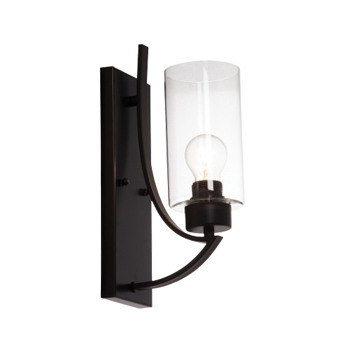 BRIGHT STAR WB708 BLACK WALL LIGHT