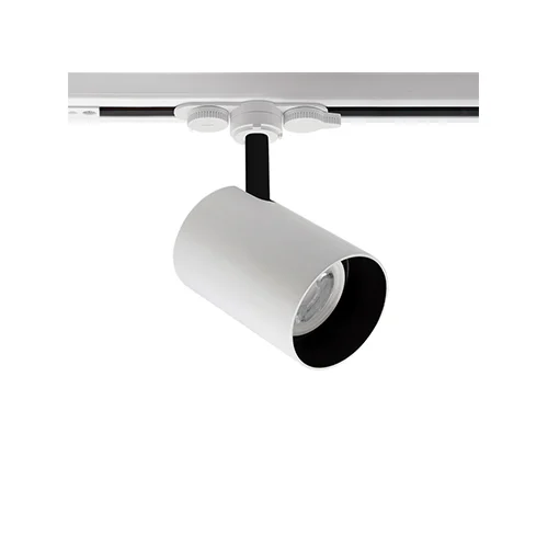 SPAZIO 246605.31 LONE WHITE & BLACK INSERT TRACK SPOT LIGHT
