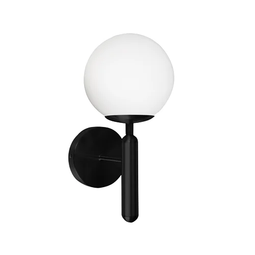 SPAZIO 5257.30 CASSIA BLACK WALL LIGHT