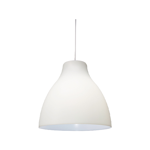 SPAZIO 8549.31 HENNESSY WHITE POLYSTYRENE PENDANT