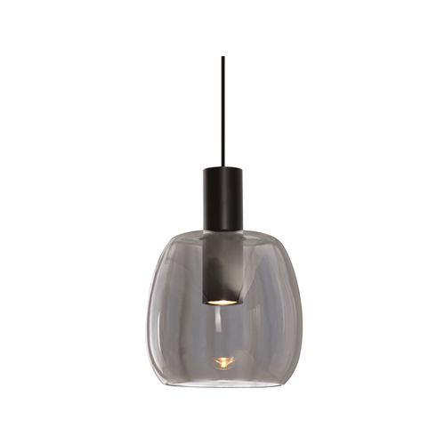 SPAZIO 8722 MADRID MATT BLACK ALUMINIUM PENDANT