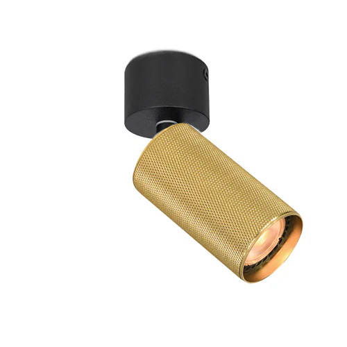 SPAZIO 8926.2.10 BOSTON ANNEALED GOLD SPOT LIGHT