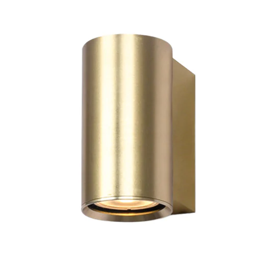 SPAZIO 8928.1.10 CYLINDRO 1 LIGHT GOLD WALL LIGHT