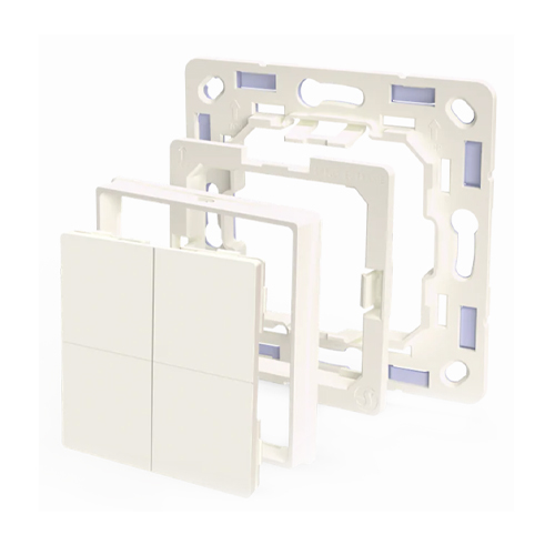 SHELLY BLU WALL SWITCH 4 + LEGRAND ADAPTER