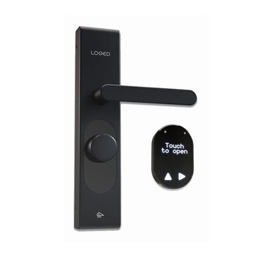 SHELLY LOQED TOUCH SMART LOCK - BLACK