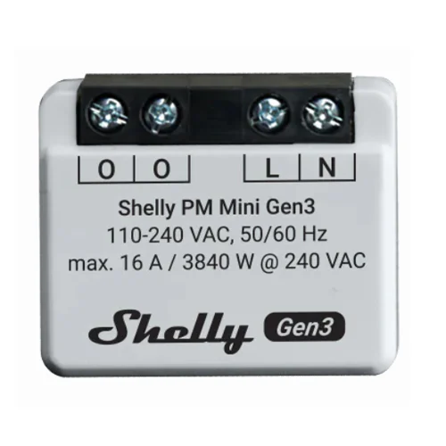 SHELLY MINI GEN3 POWER METER