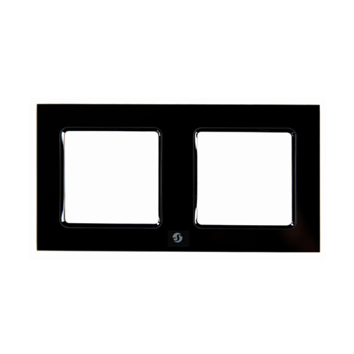 SHELLY 2 SMART WALL SWITCH FRAME - BLACK