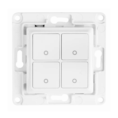 SHELLY 4 BUTTON SMART WALL SWITCH - WHITE