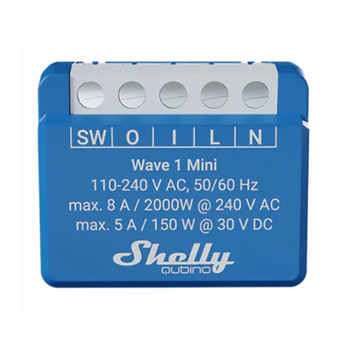 SHELLY WAVE 1 MINI SMART SWITCH