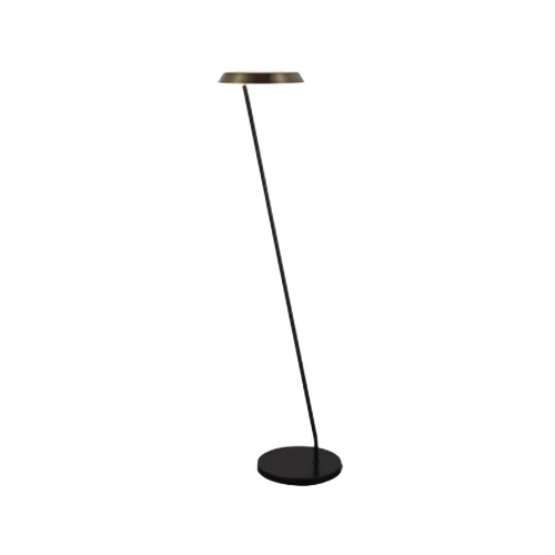 BRIGHT STAR SL441 ANTIQUE METAL & ACRYLIC FLOOR LAMP