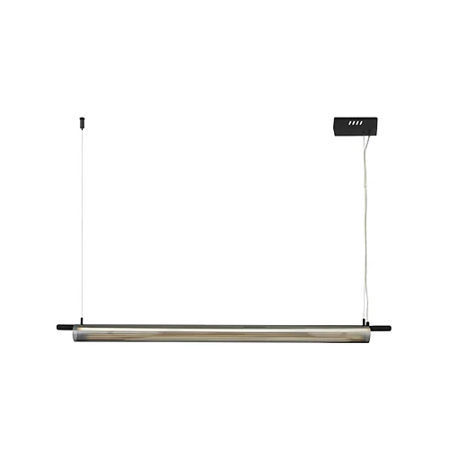 SPAZIO 3963.3030 MISAKI BLACK & SMOKEY GREY DIMMABLE LED PENDANT