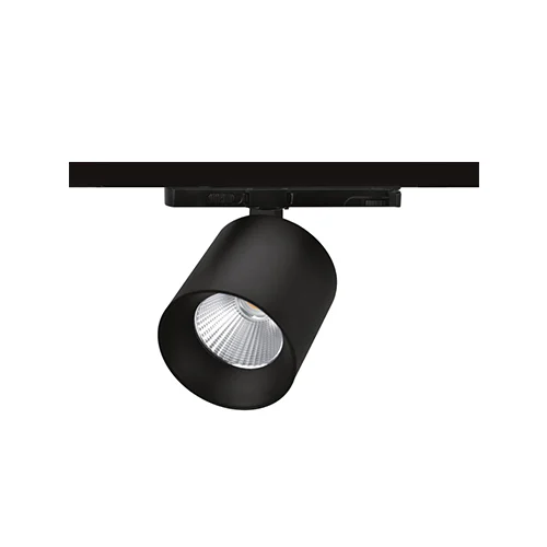 SPAZIO 4137.30334.30T4 NEW YORK 3CCT BLACK 4 WIRE LED TRACK SPOT LIGHT