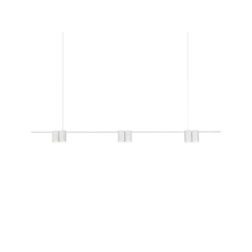 SPAZIO 8712.3 OCCHIO 6 LINEAR WHITE PENDANT