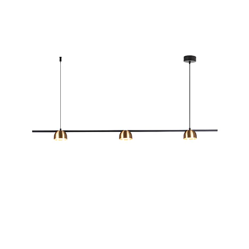 SPAZIO 8728.3010 DALLAS 1000 BLACK & GOLD SPOTS PENDANT