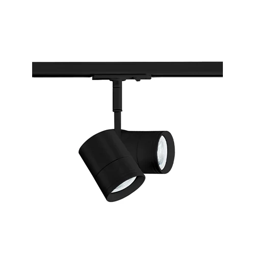 SPAZIO 8917.10.30T4 DOUBLE TROUBLE BLACK 2 LIGHT TRACK SPOT LIGHT