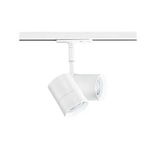 SPAZIO 8917.10.31T4 DOUBLE TROUBLE WHITE 2 LIGHT TRACK SPOT LIGHT