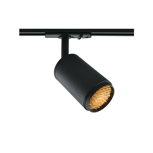 SPAZIO 8918.1.30 DARK SAND BLACK 3 WIRE TRACK SPOT LIGHT