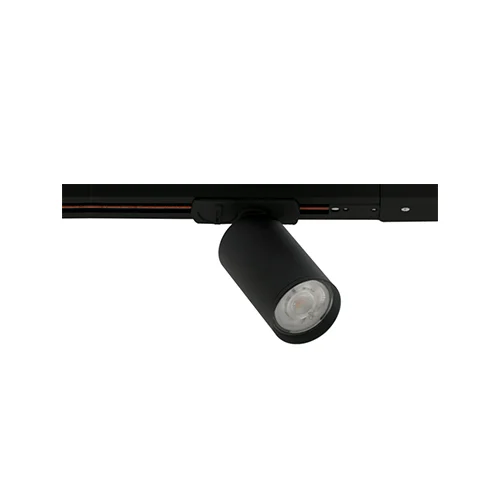 SPAZIO 8920.1.30 KAAPSTAD BLACK ADJUSTABLE 3 WIRE TRACK SPOT LIGHT