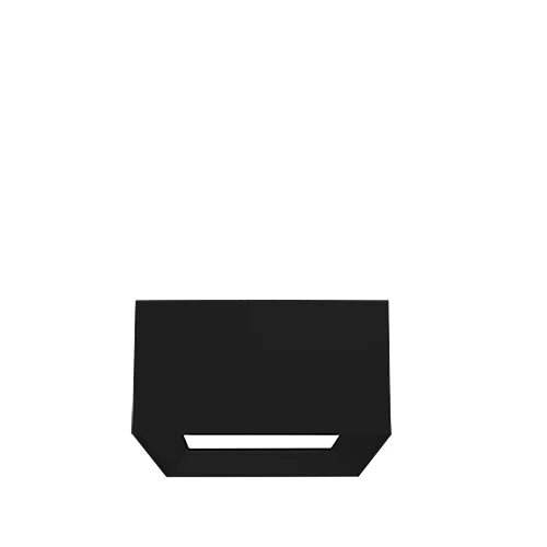 SPAZIO 8950.4.30 PISA BLACK CEILING LIGHT