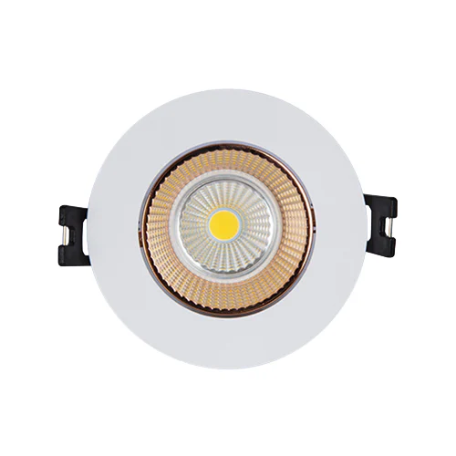 EUROLUX D159WRG WHITE & ROSE GOLD 90mm TILT DOWNLIGHT