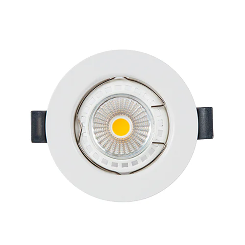 EUROLUX D164W MATT WHITE 81X40mm FIXED DOWNLIGHT