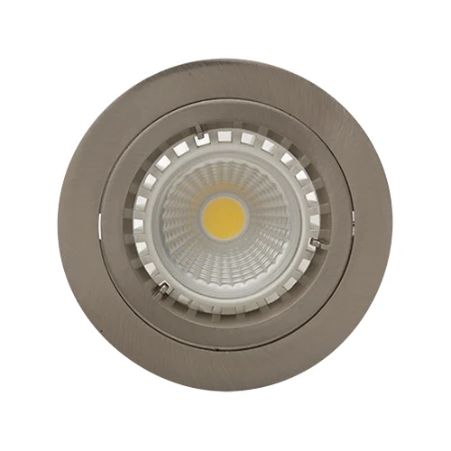 EUROLUX D18SC SATIN CHROME 80MM STRAIGHT TWIST DOWNLIGHT