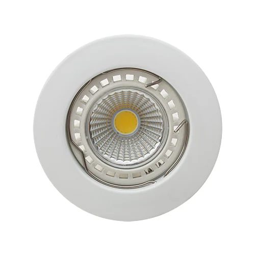 EUROLUX D20W WHITE STRAIGHT CURVED RIM DOWNLIGHT