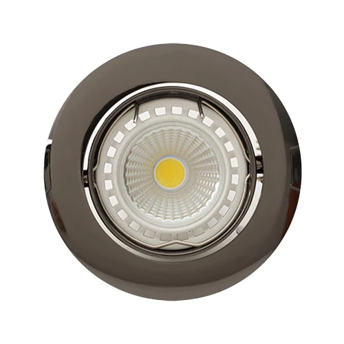 EUROLUX D22GM GUN METAL TILT CURVED RIM DOWNLIGHT