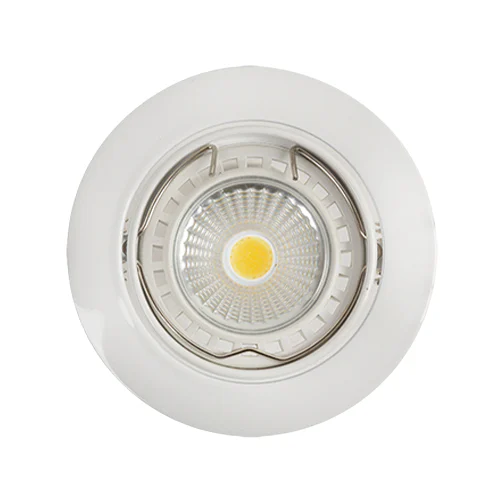EUROLUX D22W WHITE TILT CURVED RIM DOWNLIGHT