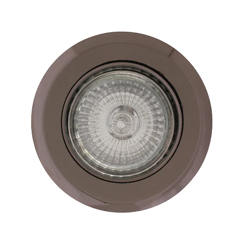 EUROLUX D45GM GUN METAL STRAIGHT ROUND DOWNLIGHT