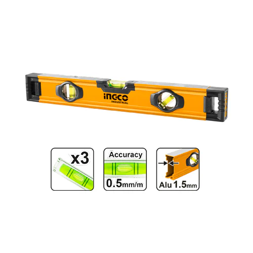 INGCO HSL08040 400MM SPIRIT LEVEL
